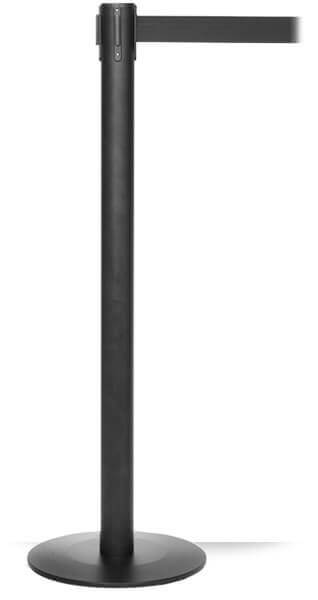 US Weight Heavy Duty Premium Steel Stanchion with 7.5-Foot Retractable Belt More Colors Available 
